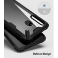 thumbnail image 5 of Ringke Fusion-X Case Compatible with Samsung Galaxy M30, Transparent Hard Back Shockproof Advanced Bumper Cover - Black, 5 of 5