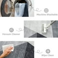 thumbnail image 4 of Cozylore 8'x10' Area Rugs for Living Room Geometric Style Modern Rug Soft Low Pile Non Slip Carpet Machine Washable Indoor Rug for Bedroom Dining Room Office, Gray, 4 of 8