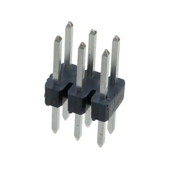Pack of 4 68602-406HLF CONNECTOR HEADER VERT 6POS 2.54MM :ROHS