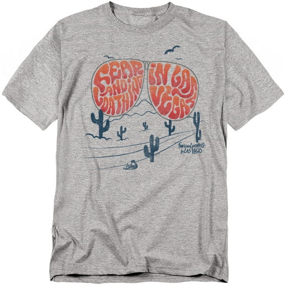 Fear And Loathing In Las Vegas T-Shirt Glasses Unisex Graphic Tee For Men & Women