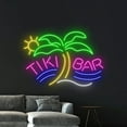 thumbnail image 3 of Handmadetneonsign Tiki Bar Neon Sign, Tiki Bar Palm Tree Neon Art Decor,Bar Pub Home Wall Decor, 3 of 5