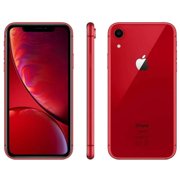 Apple iPhone XR, 64GB, Red - Fully Unlocked - Certified