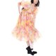 thumbnail image 4 of SAYOO Vestido de Mujer, Cuello Cuadrado con Volantes de Verano, Manga Corta abullonada, de una Pieza SAYOO  Moda, 4 of 9