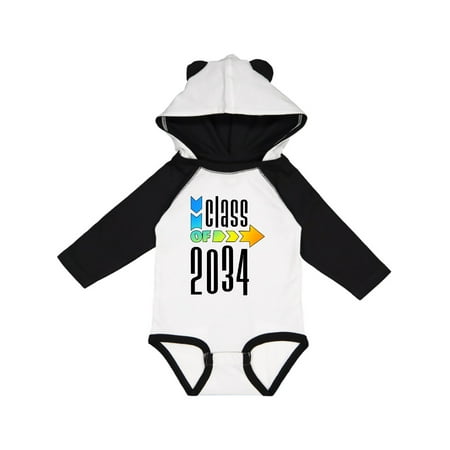 

Inktastic Class of 2034 Gift Baby Boy or Baby Girl Long Sleeve Bodysuit