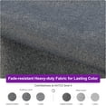 thumbnail image 4 of PURPLE LEAF 9 FT Patio Cantilever Umbrella Outdoor Offset Square Umbrella with 360-degree Rotation for Deck Pool Garden,Dark Grey, 4 of 14