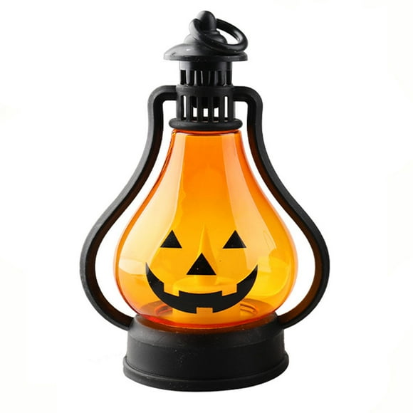 Linterna De Vela De Calabaza De Halloween, Linterna De Vela De Calabaza, Carcasa De Luz De Plástico Decorativa Para El Hogar, Casa Embrujada, Fiesta, Bar