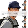 thumbnail image 2 of Ceisia Men 5 Panel Short Brim Outdoor Cap Lightweight Breathable Sports Sun Baseball Hat Beige Free Size Gift, 2 of 7