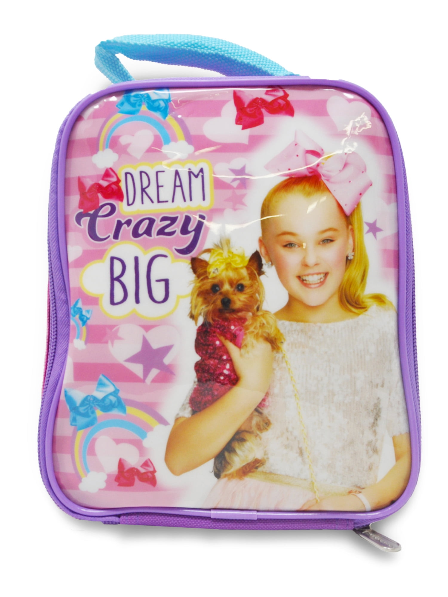 Nickelodeon JoJo Siwa Lunch Box Kit with Insulated Dual Compartment for Girls 