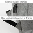thumbnail image 4 of ddioayh Fashion Three-piece Backpack,Travel Laptop Backpack Water Resistant Anti-Theft Bag with USB Charging Port,Computer Business Backpacks for Women Men Work College Gift, 4 of 9