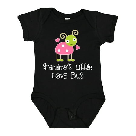 

Inktastic Grandma Little Love Bug Grandchild Girls Baby Bodysuit