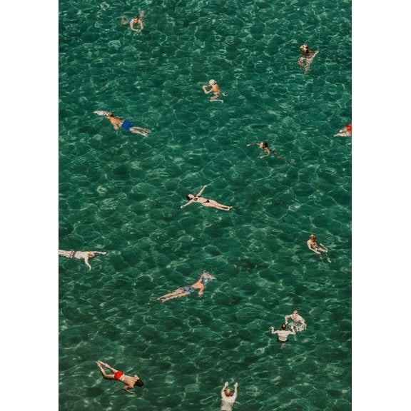 Mediterranean Mingle Print Wall Art, Modern Wall Decor For Living Room Bedroom, 8x12 UNFRAMED