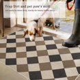 thumbnail image 3 of Easy Jute Front Door Mat Indoor x Entrance Rug Washable Entryway Rugs Low Profile Mud Trapper Floor Mat for House Bobo Indoor Mats for Entrance Front Door Mudroom(Rainbow), 3 of 6