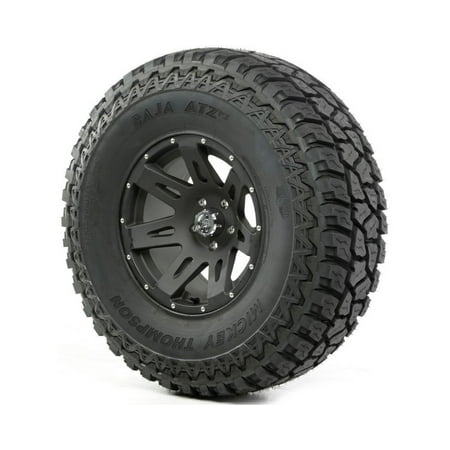 Rugged Ridge 15391.42 Wheel and Tire Package For Jeep Wrangler (JK), (Best Tire Size For Jeep Jk)