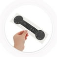 thumbnail image 4 of KAKOWELY 1 Set Car Button Repair Kit Dash Panel Decal Matte Black for Car Owners, 4 of 8
