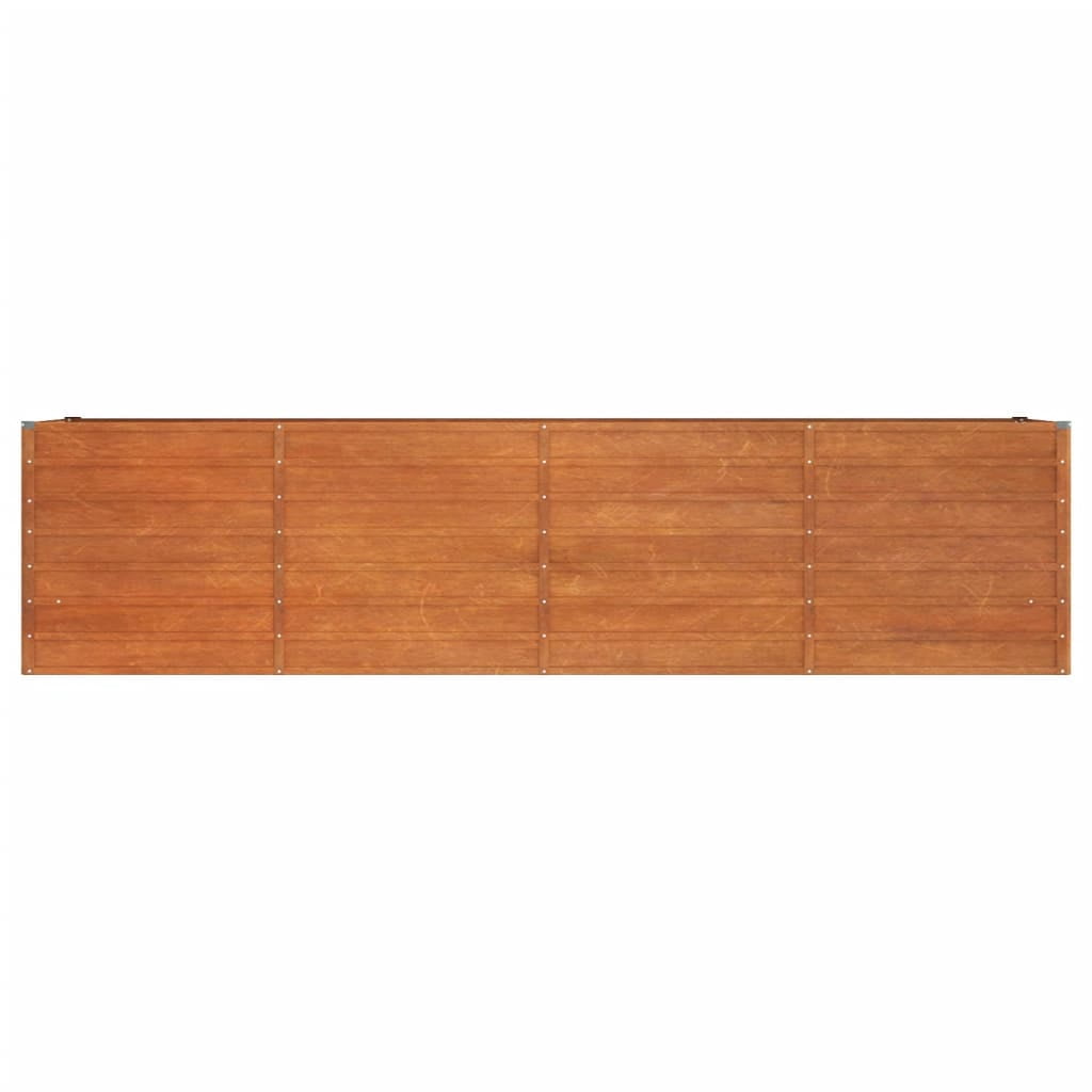 vidaXL Garden Raised Bed Rusty Corten steel Large Garden Raised Bed