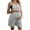 Gray, variant on AKAFMK Women's Maternity Romper,Maternity Summer Clothes,Women Fashion Solid Color Sleeveless Pockets Pregnant Jumpsuit Shorts