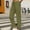 *Army Green, variant on Women's Linen Blend Tapered Ankle Pants ,Casual Cropped Trousers with Drawstring Elastic Waist Army Green,Womens Plus XL