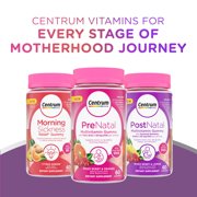 Centrum Prenatal Vitamin Gummies for Morning Sickness Relief, Citrus Ginger Flavor, 60 Count (2 PACK)