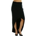 thumbnail image 6 of ToBeInStyle Women's High-Low Maxi Skirt, 6 of 6