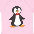thumbnail image 4 of Inktastic Cute Penguin, Penguin With Red Bow Tie Boys or Girls Baby Bodysuit, 4 of 5