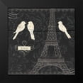 thumbnail image 2 of Adams, Emily 12x12 Black Modern Framed Museum Art Print Titled - Love Paris I, 2 of 5