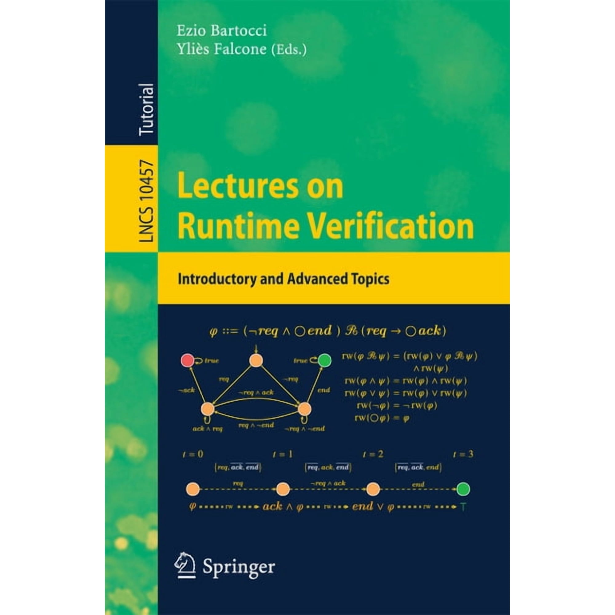 Lectures on Runtime Verification: Introductory and Advanced Topics (Paperback)