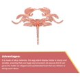 thumbnail image 4 of MECCANIXITY Alloy Crystal Ball Display Holder Large Size Light Luxury Egg Sphere Stand Decoration Stand Rose Gold for Home, 4 of 5