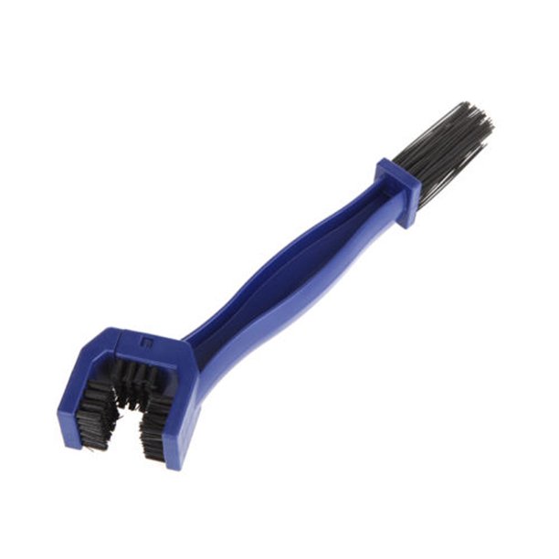 Ciclismo Motocicleta Herramienta de limpieza de cadena Gear Grunge Brush Cleaner azul