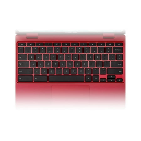 ASUS - 11.6" Chromebook - Intel Celeron - 4GB Memory - 32GB eMMC Flash Memory - Red