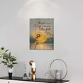 thumbnail image 4 of Dandelion Sunset Pictures Wall Art Rustic Dandelion Wall Decor Dandelion Inspirational Pictures Canvas Painting Framed Artwork for Bathroom Bedroom office 12"x16", 4 of 6