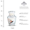 thumbnail image 2 of JAGASY Hummingbird Urns for Mother - White Small Urn for Ashes Adult Male - Mini Urn for Human Ashes Keepsake - Tiny Memorial Cremation Urns for Mom & Dad - (3 Inch), 2 of 7
