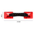 thumbnail image 4 of Ruiboury PVC Nylon Strap Armrest Grab Handle Inflatable Canoe Kayak for Red 31x7CM 1Set, 4 of 5