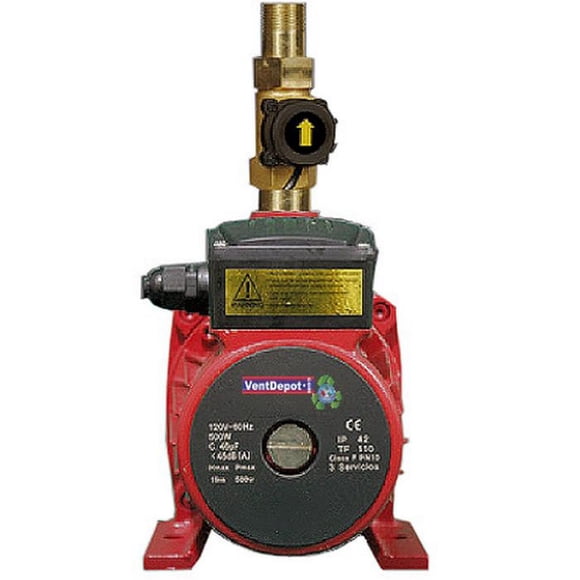 Presurizador de Agua PumpFirst 90LPM 3 a 4 Servicios 120V1F60Hz 500WattsØ Tuberia: 3/4 1.9Kg/cm² IP42