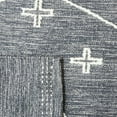 thumbnail image 5 of SAFAVIEH Kilim Phelim Tribal Area Rug, Charcoal/Ivory, 6' x 6' Round, 5 of 6