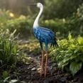 thumbnail image 3 of BZPIZ 24" Garden Porch Goose Statues, Crane Farm Fence Decor, Metal Real Porch Crane Decor, Outdoor Animal Sculptures & Statues, Perfect for Home Garden Stairs, Backyard, Farm, Patio, 3 of 6