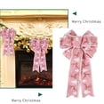 thumbnail image 2 of Diconna Ribbon Bow Hanging Ornaments Christmas Tree Decoration Pendant, 2 of 5