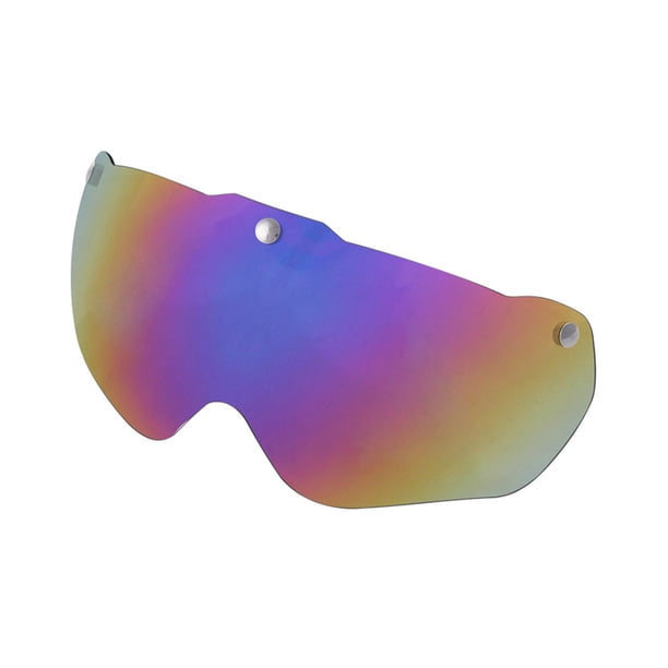 Eigraketly Gafas de sombrero de bicicleta de carretera para hombres y mujeres, lentes de repuesto coloridas, moldeadas integralmente, desmontables, Bicicletas eléctricas Vistoso Eigraketly OD027270-04