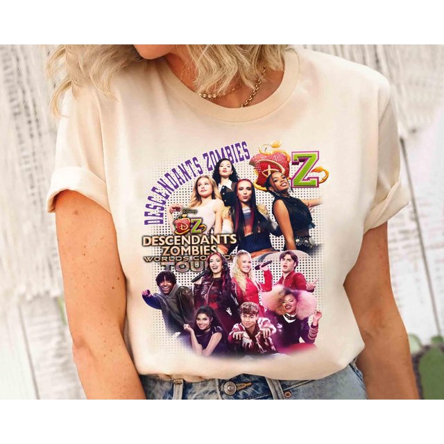Descendants Zombies World Tour Matching Shirt, Disney The Rise Of Red Group Shirt, Descend - Pepper - S