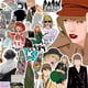 thumbnail image 1 of 50 Pcs Folklore Music Stickers,Folklore Evermore Taylor Singer Vinyl Waterproof Sticker Pack Perfect for Laptop Water Bottle, 1 of 4