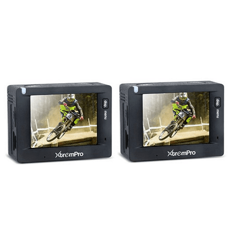 Combo 2 Pack Sports Action Video Camera Waterproof WIFI Full HD DV Camcorder 12MP 1200