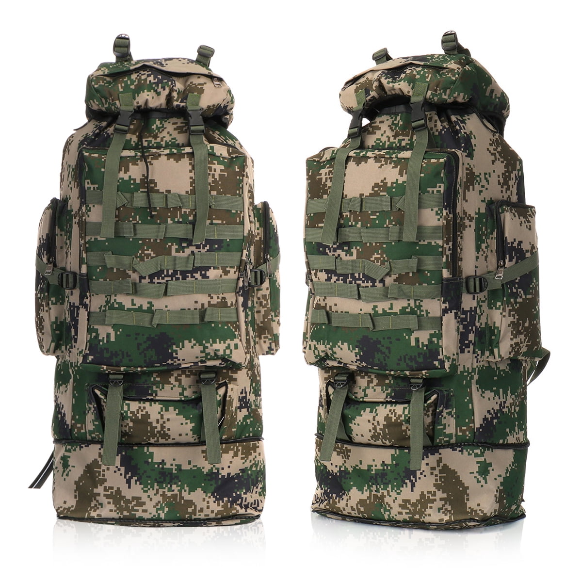 70L Military Tactical Army Backpack Rucksack Hiking Camping Trekking Bag Outdoor