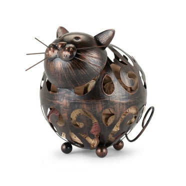 True Whiskers Cat Stainless Steel Cork Holder, Holds 40 Corks, Set of 1