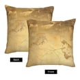 thumbnail image 4 of Multi-Size Linen Sofa Pillow Cover Invisible Zipper Open And Close Strong Use For Sofa Chair Garden Sofa Car Gold Marble_3 20"X20", 4 of 8