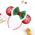 thumbnail image 4 of Diadema para el pelo para niñas, diademas con purpurina, accesorios para el cabello para decoraciones navideñas y fiestas, 4 of 5