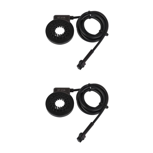 Eigraketly Sensor de pedal de bicicleta eléctrica Sensor KT-V12 Conector /impermeable Type1 NO1