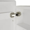 thumbnail image 6 of H-A Bathroom Medicine Cabinet with Mirror Solid Wood Framed Bathroom Mirror Cabinet with Storage Wall Mounted Recessed Available 16"x 24" (White), 6 of 7