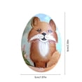 thumbnail image 3 of SIYTUAU Foam Easter Egg Decoration Set With Hand Painted Animal Patterns For Home Party Table Centerpiece Wreath Spring Holiday Decor, 3 of 6