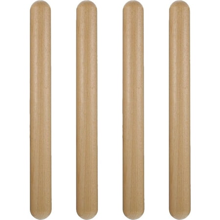 

4pcs Children Musical Playthings Percussion Musical Sticks Classical Wood Claves