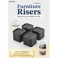 thumbnail image 3 of Elevadores para muebles EclatBain ajustables de 7,5 cm y 11 cm, 3 of 8