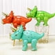 thumbnail image 4 of Globos inflables de dinosaurios, suministros de decoración para fiestas de cumpleaños de bebés dinosaurios, animales jurásicos, globos de raptor, recuerdos de fiesta de dinosaurios para niños, 4 of 5